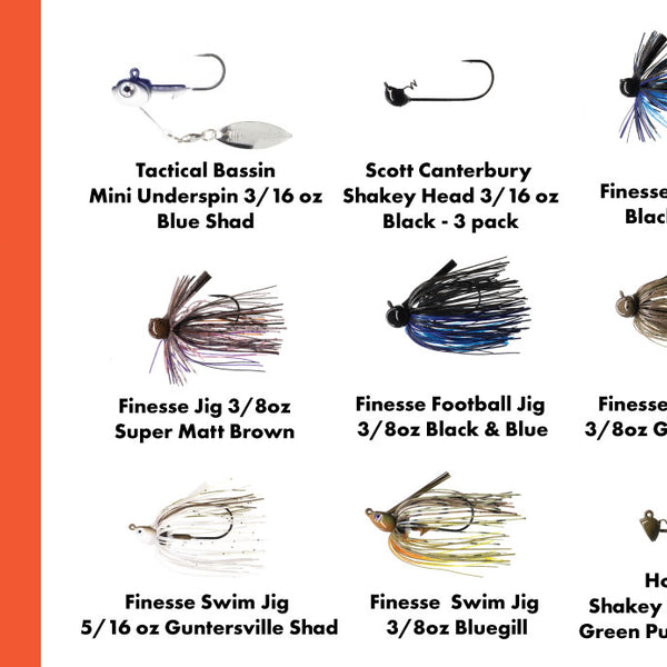 Assorted Finesse Jig Collection