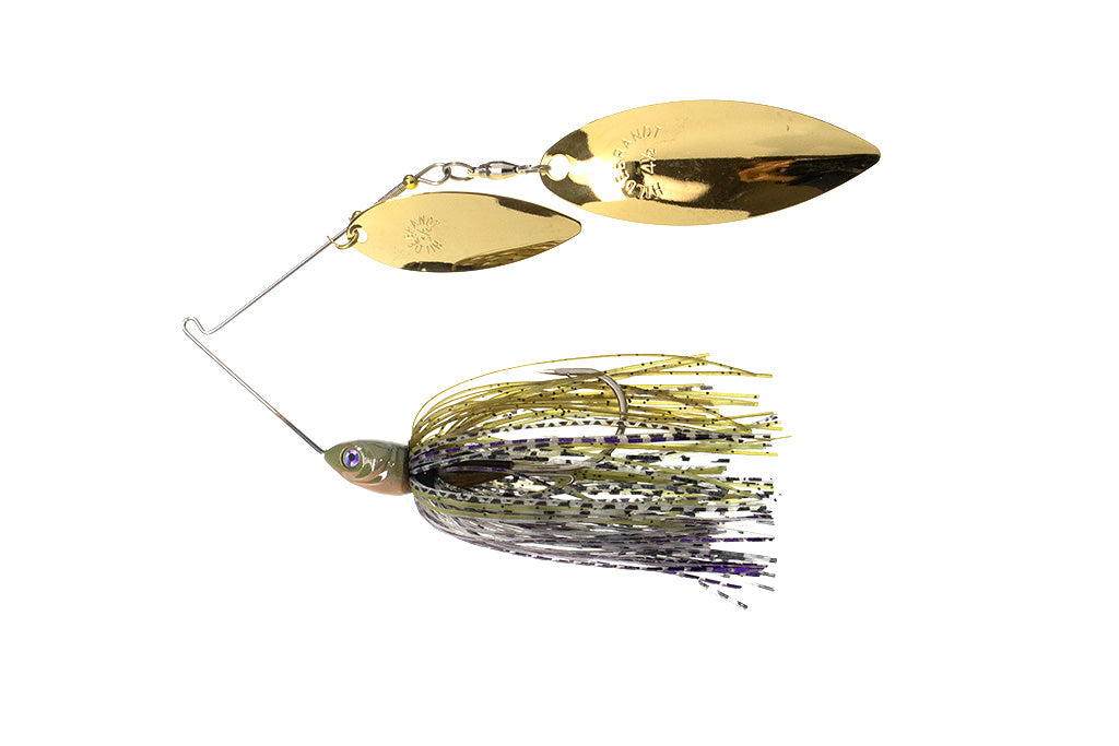 War Eagle Nickel Double Willow Spinnerbait 1/2 oz / Sexxy Mouse