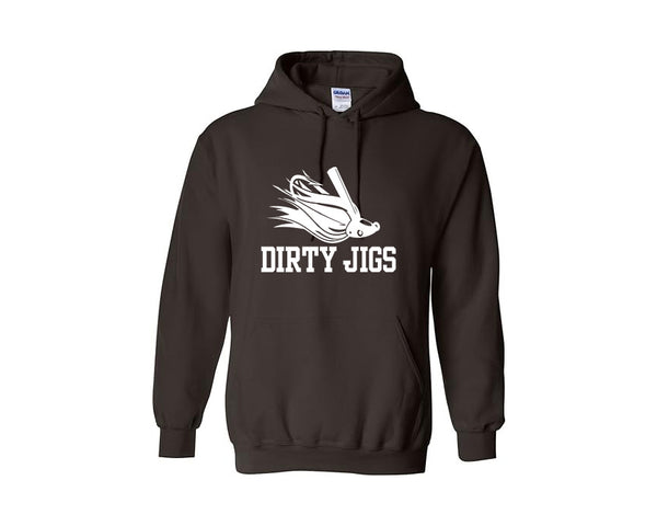 Dirty Jigs Heavy Blend Hooded Sweatshirt Black