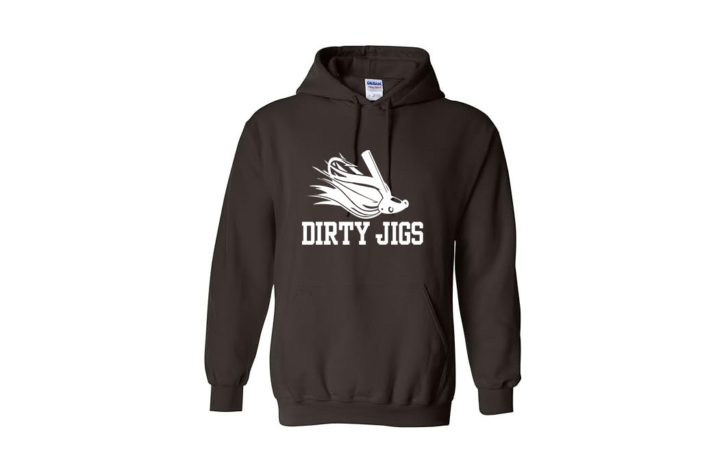 Dirty Jigs Heavy Blend Hooded Sweatshirt Black