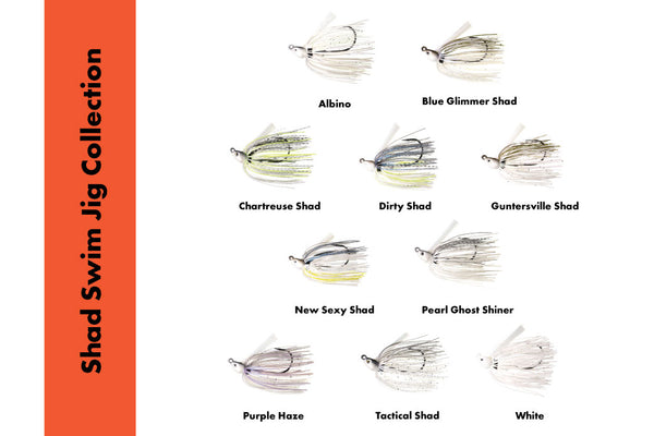 Shad Swim Jig Collection - Dirty Jigs Tackle