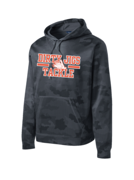 Dirty Jigs Sport-Tek Full Hex Performance Hooded Sweatshirt